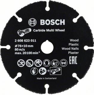 Bosch Řezný kotouč Carbide Multi Wheel, 76 mm 2608623011