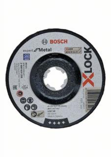 Brusný kotouč X-LOCK 125x6x22,23 Bosch 2608619259 Expert for Metal, 10ks