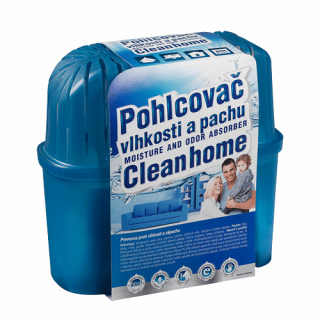 Den Braven D0004 Pohlcovač vlhkosti a pachu CLEANHOME, 1000 g, náhradní náplň