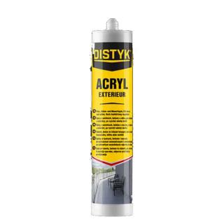 Distyk 201020DEU AKRYL EXTERIÉR  / ACRYL EXTERIER, kartuše 310 ml, bílý