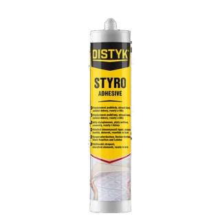 Distyk 50906DEU LEPIDLO NA POLYSTYREN  / STYRO ADHESIVE, kartuše 310 ml, bílá