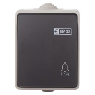 Emos A1399 Ovládač tlačítkový 1/0, IP54