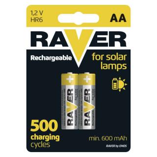 Emos B7426 Nabíjecí baterie do solárních lamp RAVER AA (HR6) 600 mAh, 1ks