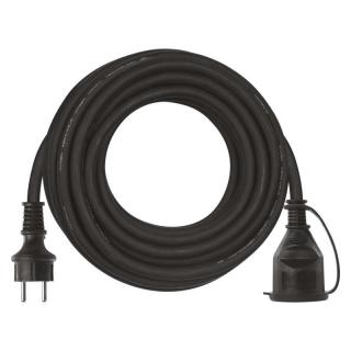 Emos P01710 Prodlužovací kabel gumový – spojka, 10m, 3× 1,5mm2
