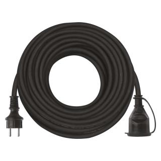 Emos P01720 Prodlužovací kabel gumový – spojka, 20m, 3× 1,5mm2