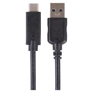 Emos SM7021BL USB kabel 3.0 A/M - USB 3.1 C/M 1m černý, Quick charge