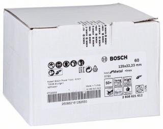 Fibrový kotouč 125 mm, P60, Bosch 2608621612 Best for Metal + Inox, 1ks