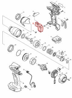 Makita 650652-3 spínač 3 kontakty