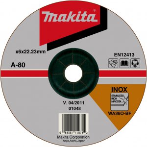 Makita A-80846 brusný kotouč 150x6x22 nerez