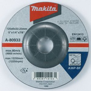 Makita A-80933 brusný kotouč 125x6x22 ocel