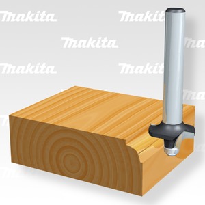 Makita D-09547 Fréza zaoblovací, 6mm stopka