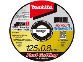 Makita E-10861-12 řezný kotouč 115x0,8x22,23 nerez 12ks