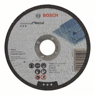 Řezný kotouč 125x2,5x22,23 Bosch 2608603166 Standard for Metal, 25ks