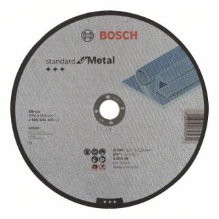 Řezný kotouč 230x3x22,23 Bosch 2608603168 Standard for Metal, 25ks