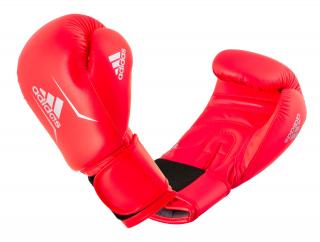 Adidas boxerské rukavice Speed 50, velikosti 4,6,8,10,12,14 OZ, červená Velikost: 10oz