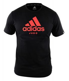 ADIDAS JUDO TRIKO COMUNNITY LINE BLACK/SHOCK RED Velikost: L