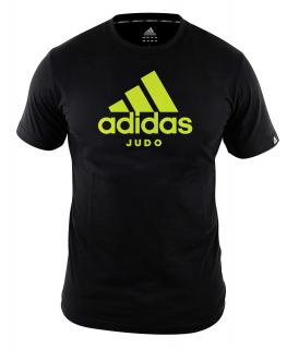 ADIDAS JUDO TRIKO COMUNNITY LINE BLACK/SHOCK YELLOW Velikost: L