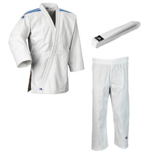 ADIDAS KIMONO NA JUDO CLUB WHITE / BLUE (J350) Velikost: 120