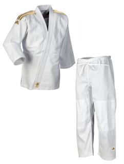 ADIDAS KIMONO NA JUDO CLUB WHITE /GOLD (J350) Velikost: 110