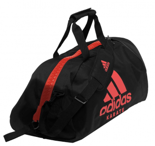Adidas TAŠKA/BATOH v jednom KARATE red Velikost: L