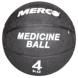 Black gumový medicinální míč Varianta: 4 kg