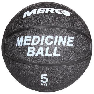 Black gumový medicinální míč Varianta: 5 Kg