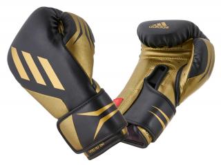 Boxerské rukavice adidas SPEED TILT 350V pro black/gold, SPD350VTG Velikost: 12oz