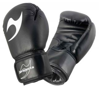 Boxerské rukavice Jusports Training černé Velikost: 10oz