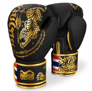 Boxerské rukavice Phantom Athletics Muay Thai GOLD limited edition Velikost: 14oz