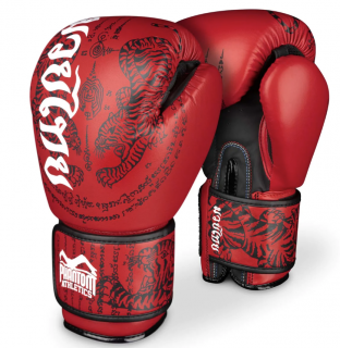 Boxerské rukavice Phantom Athletics Muay Thai RED Velikost: 16oz