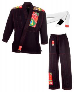 Dětské BJJ kimono Brazilian Ju Jitsu Kids černé Velikost: 110