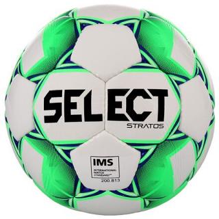 FB Stratos fotbalový míč bílá-zelená Varianta: č. 4
