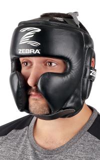 HELMA ZEBRA PRO SPARRING - pravá kůže Velikost: L