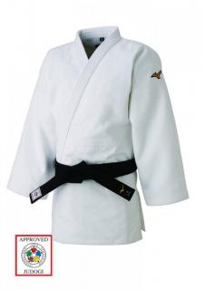 Judo kabát MIZUNO YUSHO MADE IN JAPAN IJF bílý Velikost: 150