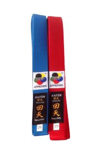 KAITEN karate pásek WKF approved Barva: Červená, Délka: 230