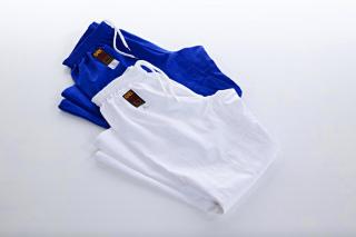 Kalhoty judo DAX model KIDS modré Velikost: 150