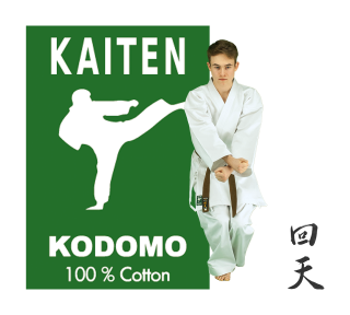 KIMONO KARATE KAITEN - KODOMO za SUPER CENU VČETNĚ PÁSKU Velikost: 140