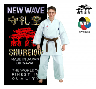 KIMONO KARATE SHUREIDO NEW WAVE 3 WKF approved Velikost: 130