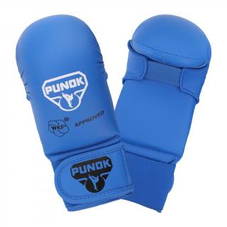 PUNOK rukavice na karate WKF approved Barva: Modrá, Velikost: L