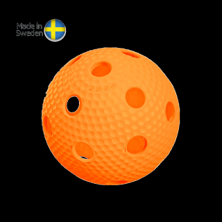 SALMING Aero Plus Ball, orange with dumples