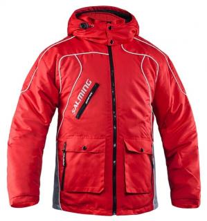 SALMING Boberg Thermo Jacket, Red Barva: Červená, Velikosti oblečení: 120