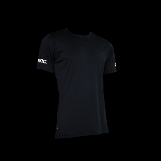 SALMING Core 22 Training Tee Black/Asphalt Velikosti oblečení: XL