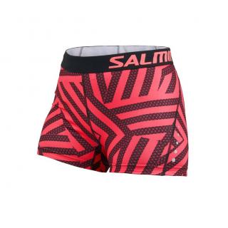 SALMING Energy Shorts Women Coral/All Over Print Velikosti oblečení: L