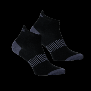 SALMING Performance Ankle Sock 2-pack Black Velikosti oblečení: 35-38