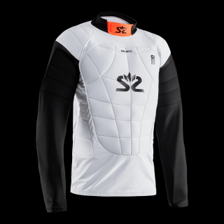 SALMING Protective Vest E-Series White/Orange Velikosti oblečení: XL