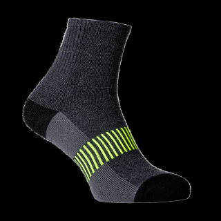 SALMING Run Wool Sock 2.0 Dark Grey Velikosti oblečení: 35-38