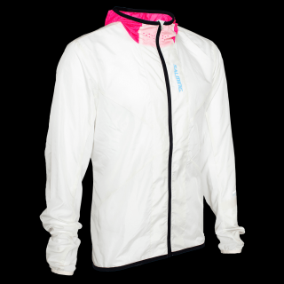 SALMING Sarek Jacket 21 Unisex White/Pink Velikosti oblečení: S