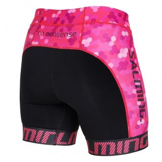 SALMING Triathlon Shorts Women Black/Pink Velikosti oblečení: XS