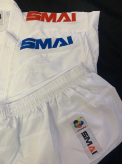 SET BLUE + RED SMAI JIN ELITE kumite WKF APPROVED Velikost: 145