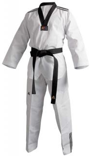 Taekwondo Dobok ADIDAS - model adiclub 3S černý revers Velikost: 150